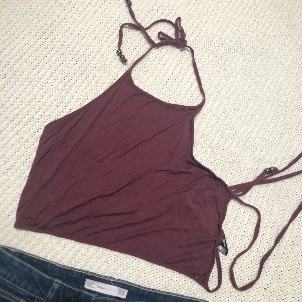 Open back festival top